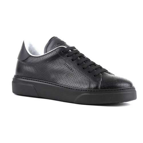 Кеды мужские Iceberg HIU1129A черные 45 RU в Карло Пазолини