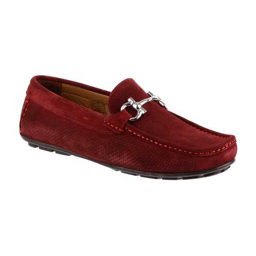 Мокасины мужские CABANI SHOES 010M823 красные 40 RU в Карло Пазолини