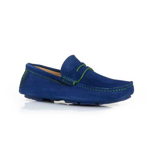 Мокасины мужские GOLD BROTHERS SS14-27 LYON синие 44 RU в Карло Пазолини