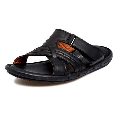 Шлепанцы мужские Pierre Cardin 03106120 черные 45 RU в Карло Пазолини