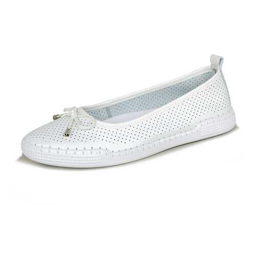 Балетки женские Alessio Nesca Comfort FX20S-20 белые 38 RU в Карло Пазолини