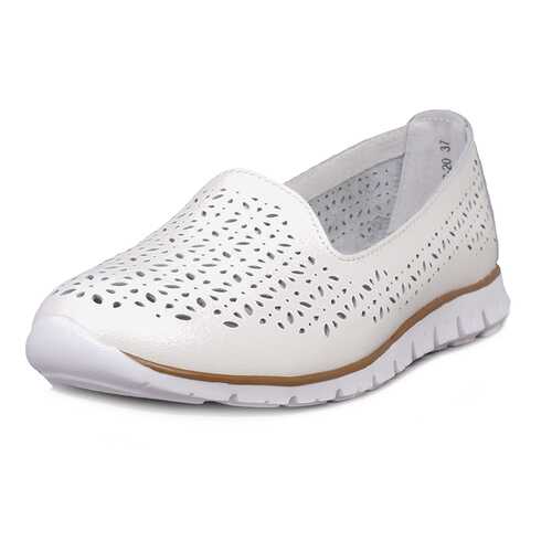 Балетки женские Alessio Nesca QDS19SS-20 белые 38 RU в Карло Пазолини