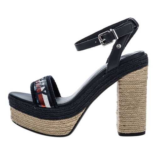 Босоножки женские Tommy Hilfiger FW0FW04717 синие 38 US в Карло Пазолини