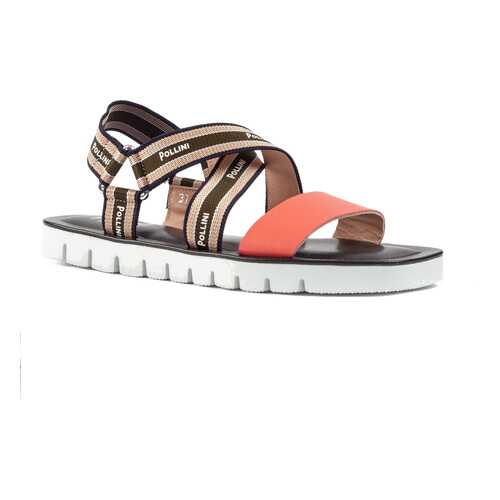 Сандалии женские Pollini SA16382GOATD0502 разноцветные 39 RU в Карло Пазолини