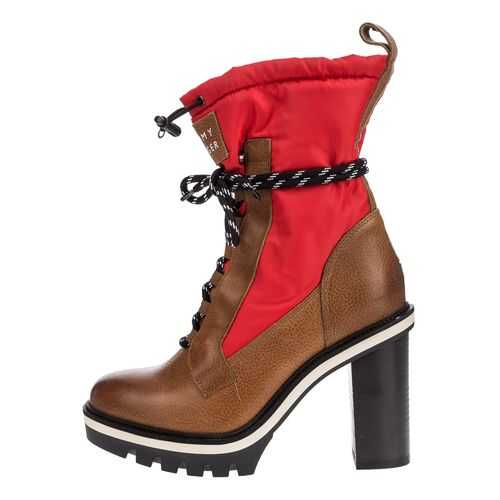 Ботинки женские Tommy Hilfiger FW0FW04345 681 коричневые 36 RU в Карло Пазолини