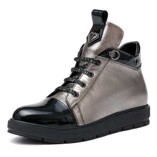 Ботинки женские Pierre Cardin 256073H0 серебристые/черные 38 RU в Карло Пазолини