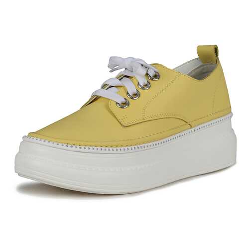 Кеды женские Alessio Nesca K0611LC-1C желтые 39 RU в Карло Пазолини