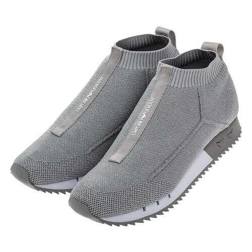 Кроссовки женские Emporio Armani X3X081 XL824 00520 серебристые 37 IT в Карло Пазолини