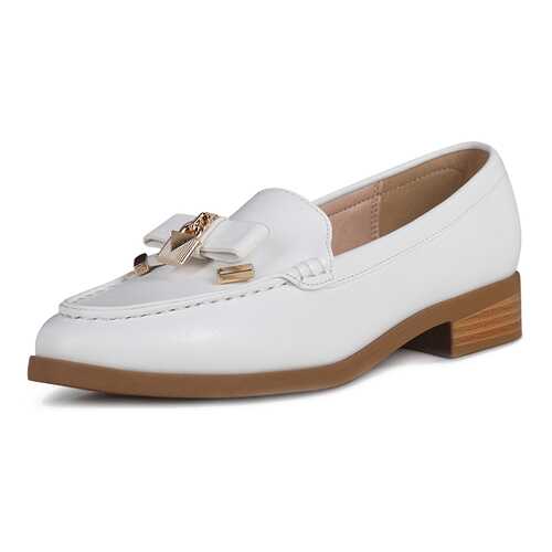 Лоферы женские T.Taccardi K0294LC-12C белые 37 RU в Карло Пазолини