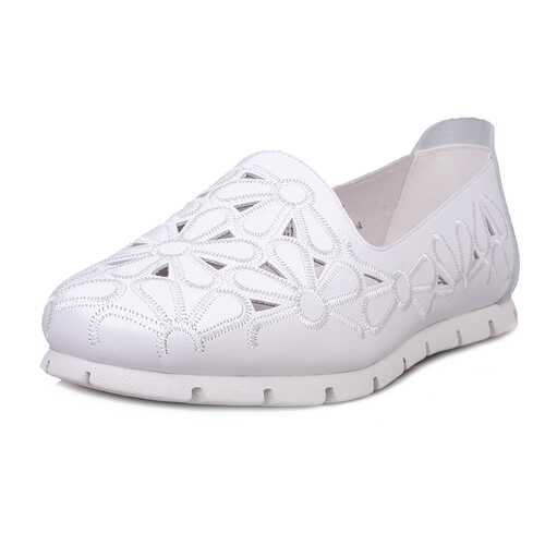 Мокасины женские Pierre Cardin 710017465 белые 36 RU в Карло Пазолини