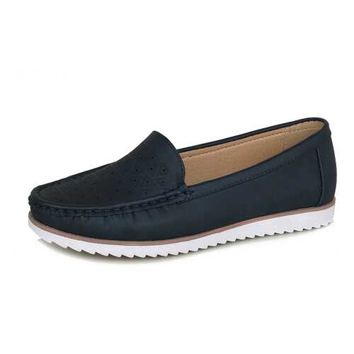Мокасины женские T.Taccardi SY20SS-004 синие 40 RU в Карло Пазолини