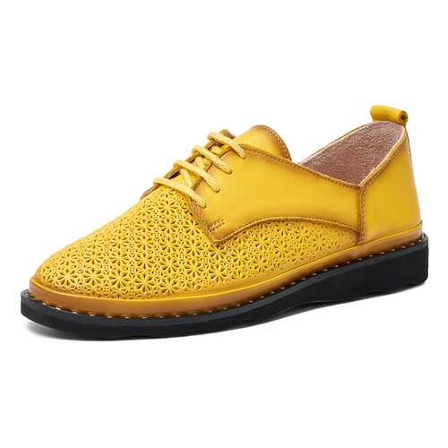 Полуботинки женские Pierre Cardin TR-MN-87-440 желтые 40 RU в Карло Пазолини