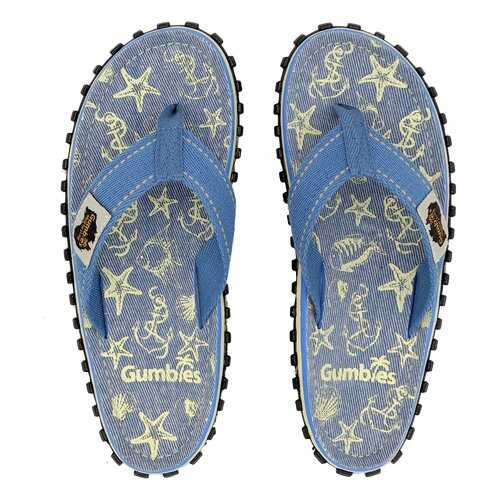 Шлепанцы женские Gumbies Islander Canvas Sea Shells 2020 (37) в Карло Пазолини
