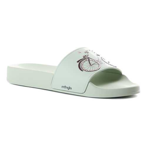 Шлепанцы женские MENGHI SHOES 2057 зеленые 37 RU в Карло Пазолини